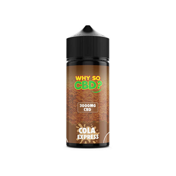 Warum also CBD? 3000 mg Vollspektrum-CBD-E-Liquid 120 ml