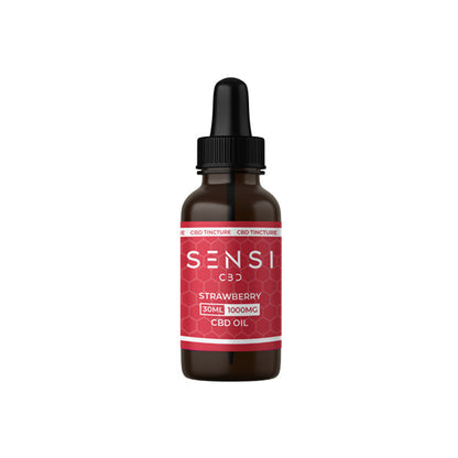 Sensi CBD 1000mg CBD Broad-Spectrum Tinture Oil 30ml (BUY 1 GET 1 FREE)