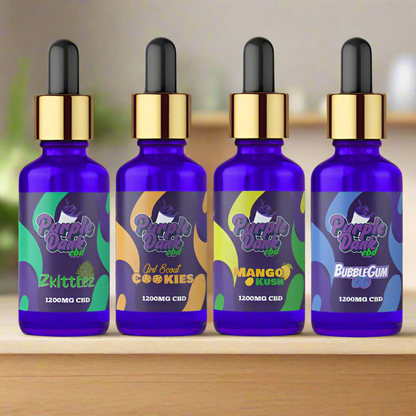 Purple Dank CBD 1200mg Terpene Flavoured Full-Spectrum CBD Oil 30ml (BUY 1 GET 1 FREE)