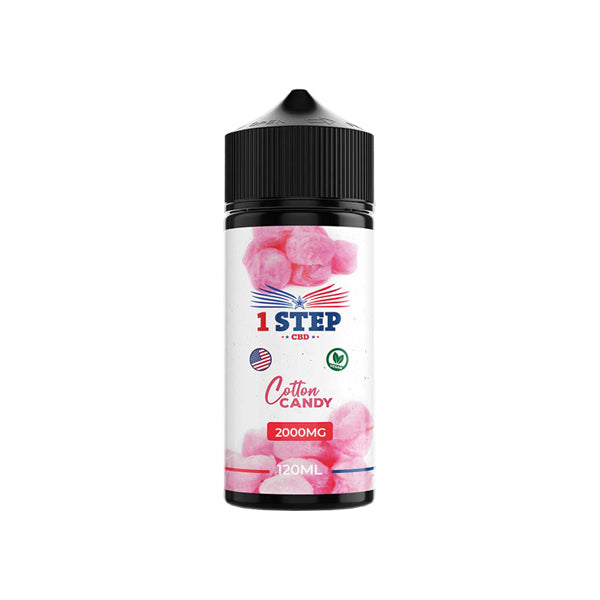 1 Step CBD 2000mg CBD E-liquid 120ml (BUY 1 GET 1 FREE) - Elixire CBD