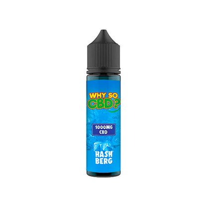 Why So CBD? 1000mg Full Spectrum CBD E-liquid 60ml