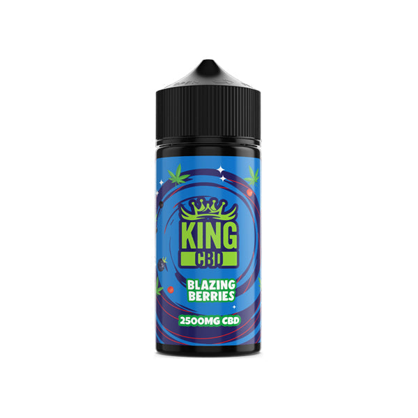 King CBD 2500 mg CBD E-Liquid 120 ml (1 KAUFEN, 1 GRATIS ERHALTEN)