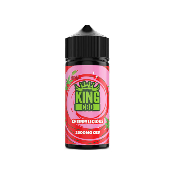 King CBD 2500 mg CBD E-Liquid 120 ml (1 KAUFEN, 1 GRATIS ERHALTEN)