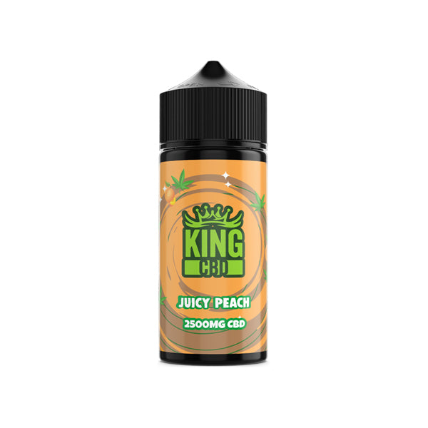 King CBD 2500 mg CBD E-Liquid 120 ml (1 KAUFEN, 1 GRATIS ERHALTEN)