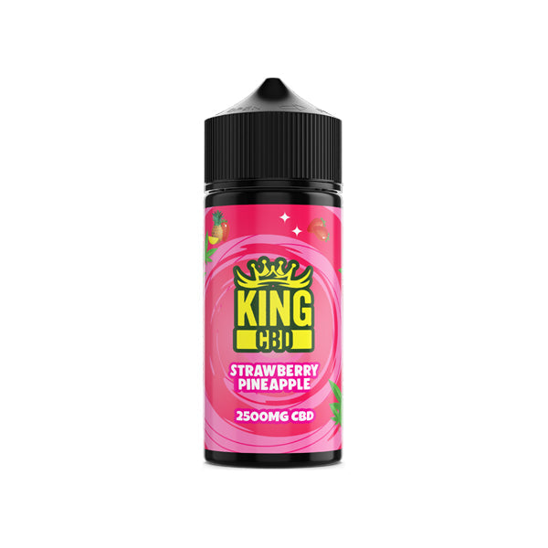 King CBD 2500 mg CBD E-Liquid 120 ml (1 KAUFEN, 1 GRATIS ERHALTEN)