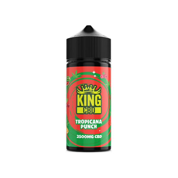 King CBD 2500 mg CBD E-Liquid 120 ml (1 KAUFEN, 1 GRATIS ERHALTEN)