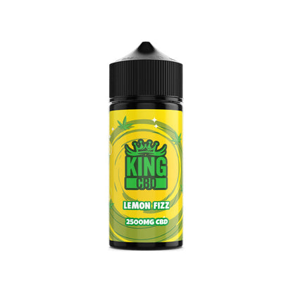 King CBD 2500 mg CBD E-Liquid 120 ml (1 KAUFEN, 1 GRATIS ERHALTEN)