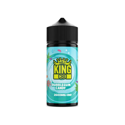 King CBD 2500 mg CBD E-Liquid 120 ml (1 KAUFEN, 1 GRATIS ERHALTEN)