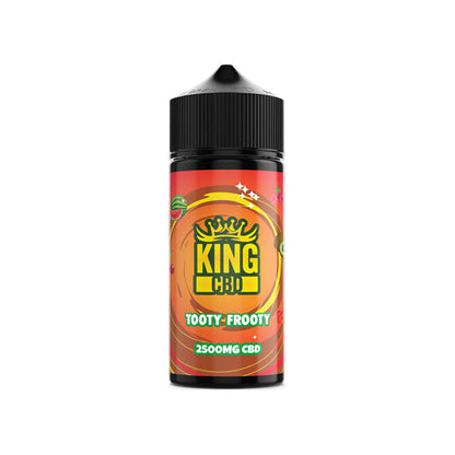 King CBD 2500 mg CBD E-Liquid 120 ml (1 KAUFEN, 1 GRATIS ERHALTEN)