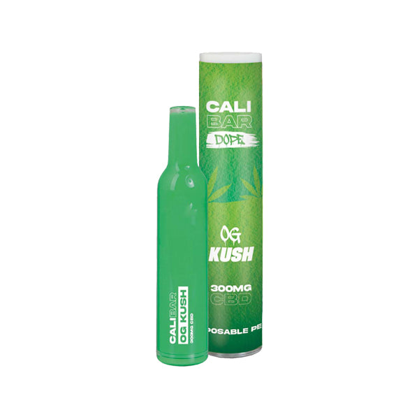 CALI BAR DOPE 300mg Full Spectrum CBD Vape Disposable - Terpene Flavoured - Elixire CBD