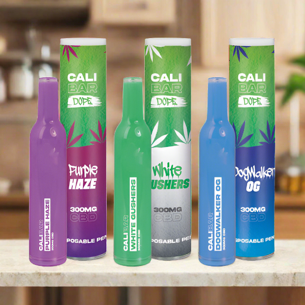 CALI BAR DOPE 300mg Full Spectrum CBD Vape Disposable - Terpene Flavoured - Elixire CBD