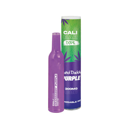 CALI BAR DOPE 300mg Full Spectrum CBD Vape Disposable - Terpene Flavoured - Elixire CBD