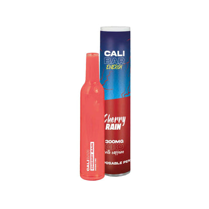 CALI BAR ENERGY with Caffeine Full Spectrum 300mg CBD Vape Disposable - Elixire CBD