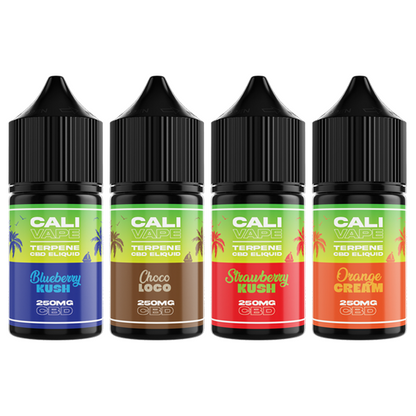 CALI VAPE 250mg Full Spectrum CBD E-liquid 10ml - Elixire CBD