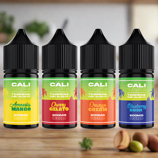 CALI VAPE 500mg Full Spectrum CBD E-liquid 10ml - Elixire CBD