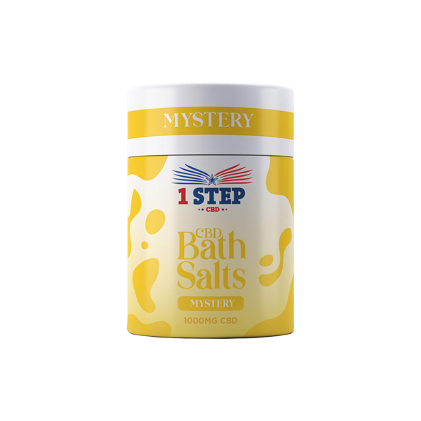 1 Step CBD 1000mg CBD Bath Salts - 500g (BUY 1 GET 1 FREE) - Elixire CBD