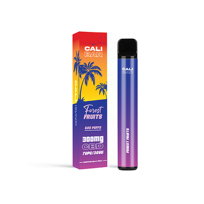 CALI BAR C600 300mg CBD Disposable Vape Device 600 Puffs - Elixire CBD