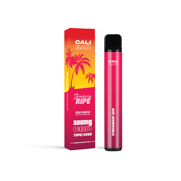 CALI BAR C600 300mg CBD Disposable Vape Device 600 Puffs - Elixire CBD