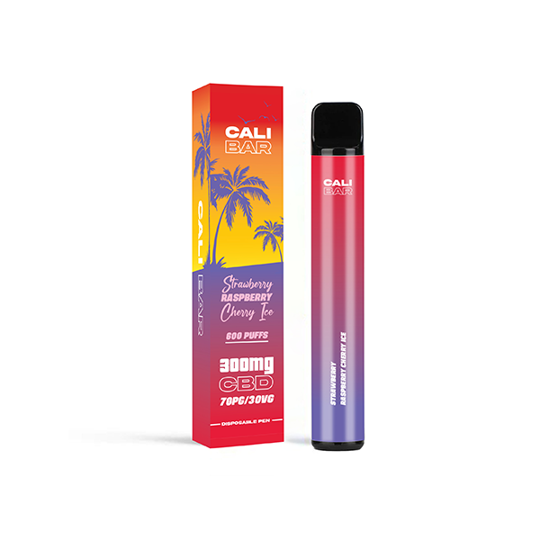 CALI BAR C600 300mg CBD Disposable Vape Device 600 Puffs - Elixire CBD