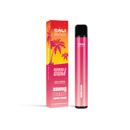 CALI BAR C600 300mg CBD Disposable Vape Device 600 Puffs - Elixire CBD