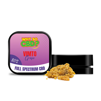 Warum also CBD? 80 % Vollspektrum-CBD-Streusel 5 g