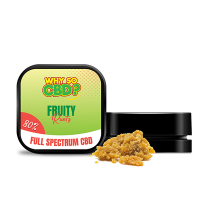 Warum also CBD? 80 % Vollspektrum-CBD-Streusel 5 g