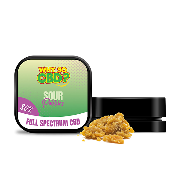 Warum also CBD? 80 % Vollspektrum-CBD-Streusel 5 g