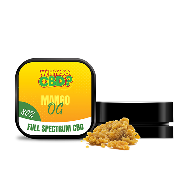 Warum also CBD? 80 % Vollspektrum-CBD-Streusel 5 g