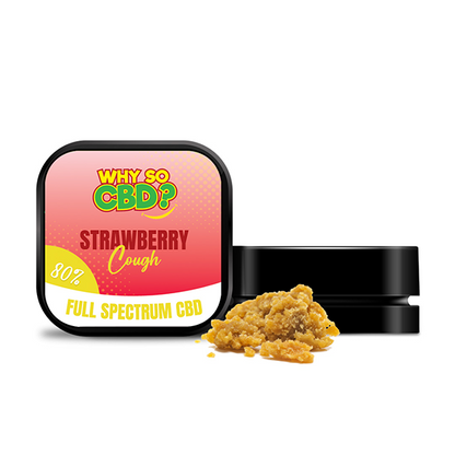 Warum also CBD? 80 % Vollspektrum-CBD-Streusel 5 g