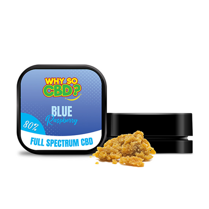 Warum also CBD? 80 % Vollspektrum-CBD-Streusel 5 g