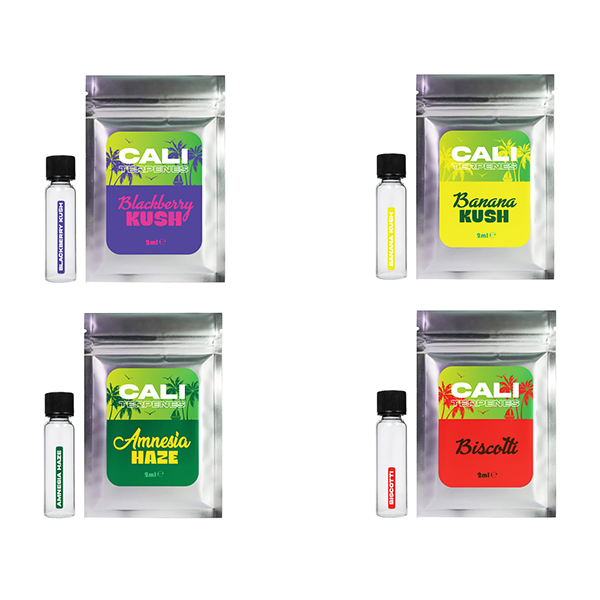 CALI TERPENES Premium USA Grown Terpene Extracts - 2ml - Elixire CBD