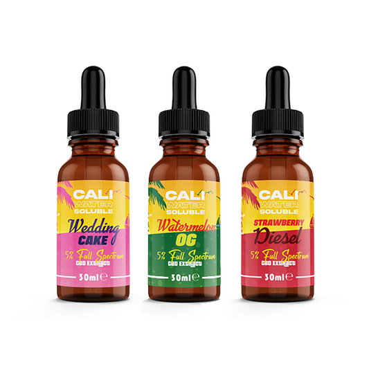 CALI 5% Water Soluble Full Spectrum CBD Extract - Original 30ml - Elixire CBD