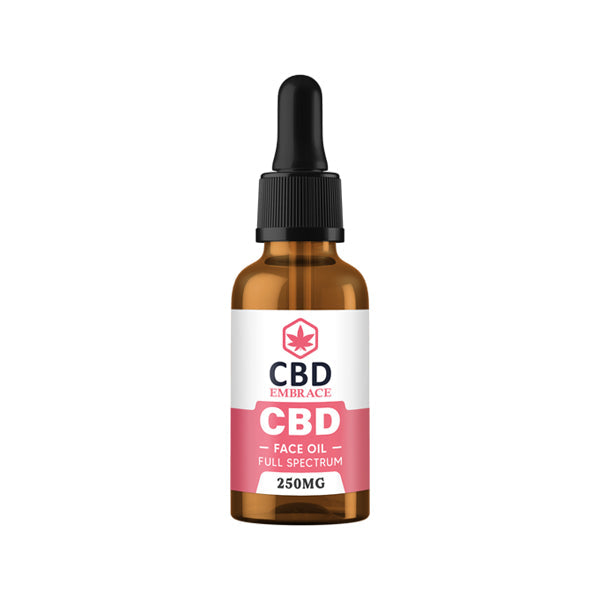 CBD Embrace 250mg Full Spectrum CBD Face Oil - 30ml - Elixire CBD