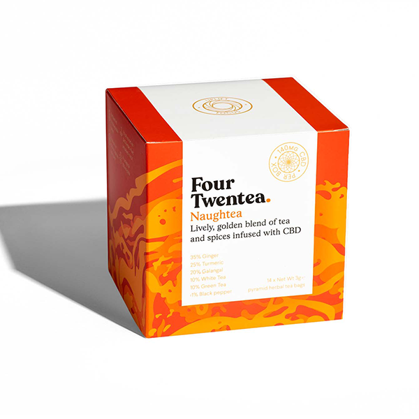 Four Twentea Spiced Blend 10mg CBD Tea - Naughtea - Elixire CBD