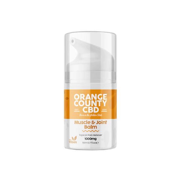 Orange County CBD 1000 mg CBD-Muskel- und Gelenkbalsam – 50 ml