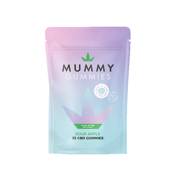 Canax 625mg CBD Mummy Gummies - Sour Apple - Elixire CBD