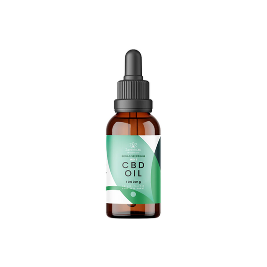 Supreme CBD 1000 mg Breitspektrum-Minz-CBD-Öl – 30 ml