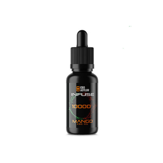 CBD Asylum Infuse 10000mg CBD Mango Oil - 30ml (BUY 1 GET 2 FREE) - Elixire CBD