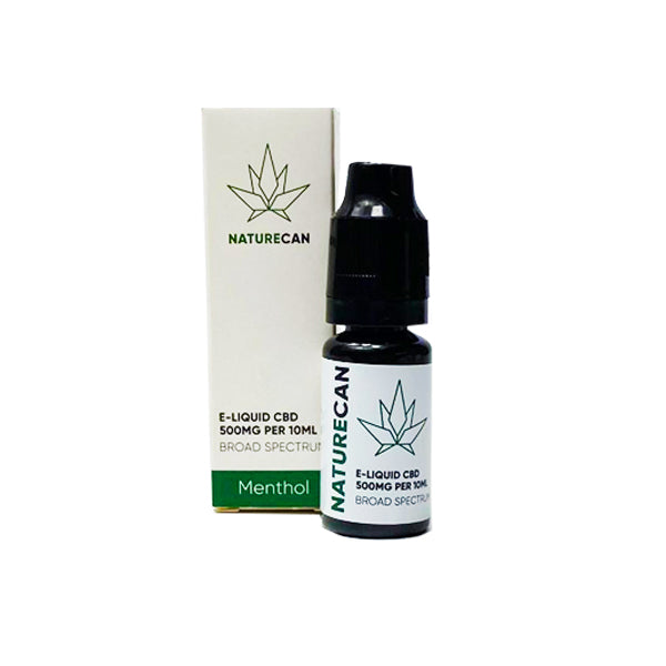 Naturecan 500mg CBD E-Liquid 10ml (80VG/20PG) - Elixire CBD