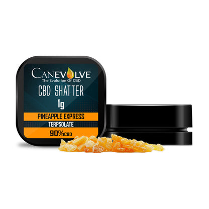 Canevolve 900mg CBD Shatter 1g - Elixire CBD