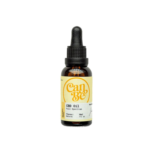 CanBe 500mg CBD Full Spectrum Natural Oil - 30ml - Elixire CBD