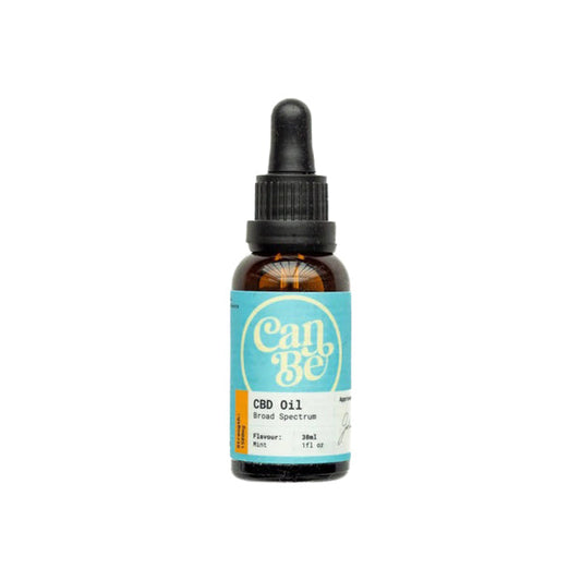 CanBe 1500mg CBD Broad Spectrum Mint Oil - 30ml (BUY 1 GET 1 FREE) - Elixire CBD