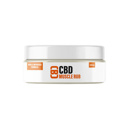 CBD Asylum 5000mg CBD 100ml Muscle Rub Balm (BUY 1 GET 2 FREE) - Elixire CBD