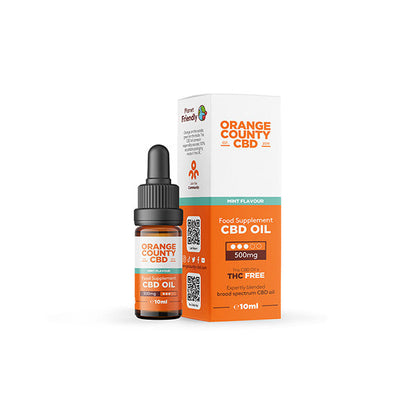 Orange County CBD 500 mg Breitspektrum-CBD-Öl – 10 ml