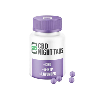 CBD Asylum Night Tablets 1000mg CBD 100 Tablets (BUY 1 GET 2 FREE) - Elixire CBD