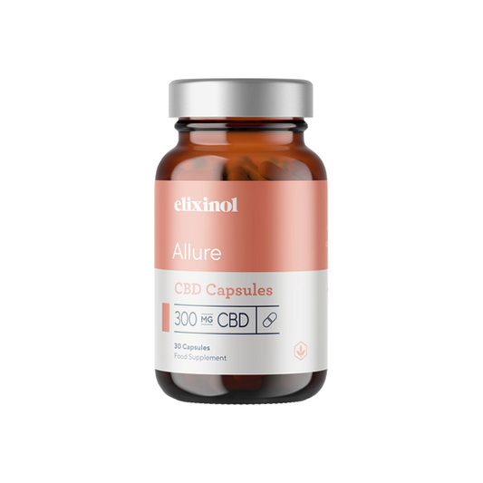 Elixinol 300mg CBD Allure Capsules - 30 Caps - Elixire CBD