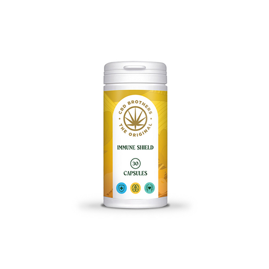 CBD Brothers Immune Sheild 500mg Capsules - 30 Caps - Elixire CBD