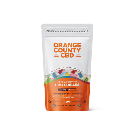 Orange County CBD 200 mg Gummibärchen – Wundertüte