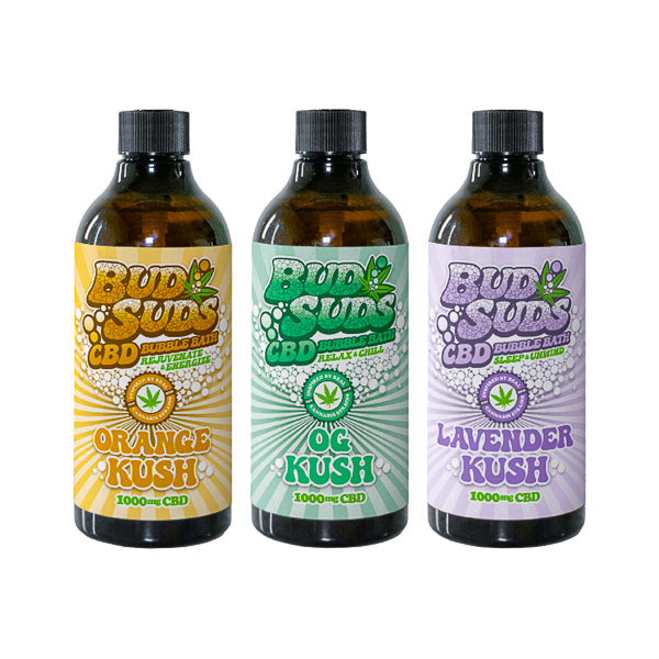 Bud Suds 1000mg CBD Bubble Bath - 300ml - Elixire CBD