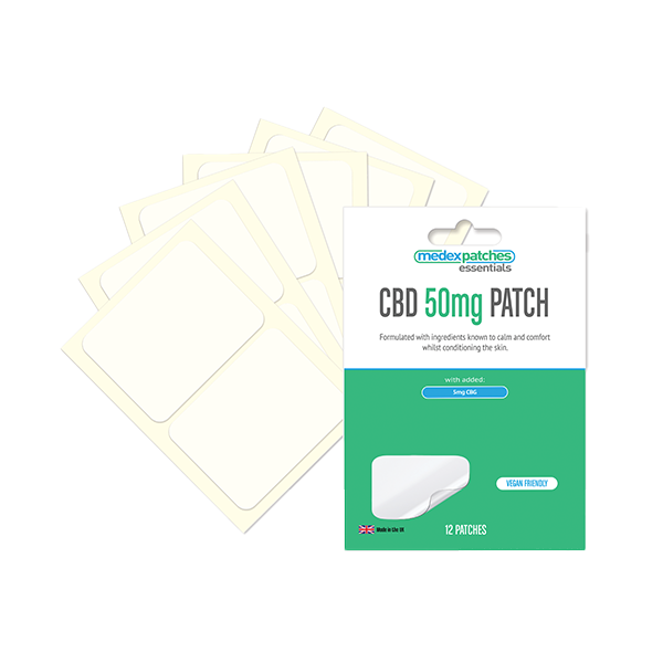 Medex Essentials 50mg CBD Patches - 12 pack - Elixire CBD